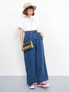 チョコビさん(レディース・154cm)の夏コーディネート