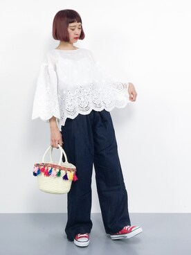 チョコビさん（レディース・154cm）の夏コーディネート