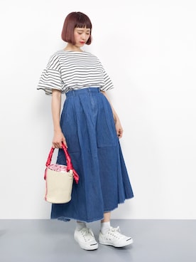 チョコビさん（レディース・154cm）の夏コーディネート