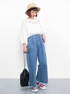 チョコビさん（レディース・154cm）の夏コーディネート