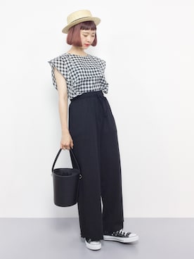 チョコビさん（レディース・154cm）の夏コーディネート