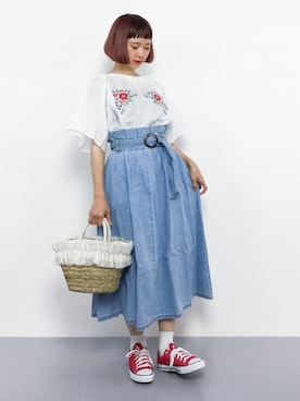 チョコビさん（レディース・154cm）の夏コーディネート