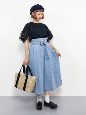 チョコビさん（レディース・154cm）の夏コーディネート