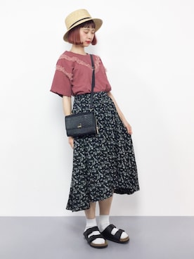 チョコビさん（レディース・154cm）の夏コーディネート