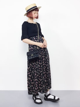 チョコビさん（レディース・154cm）の夏コーディネート