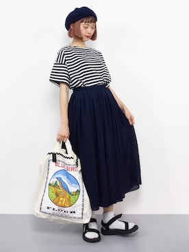 チョコビさん（レディース・154cm）の夏コーディネート