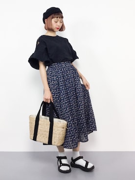 チョコビさん(レディース・154cm)の夏コーディネート