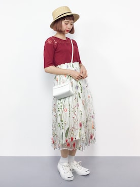 チョコビさん（レディース・154cm）の夏コーディネート