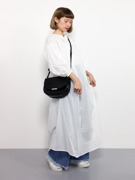「Another Edition（アナザーエディション）のアイテム（ワンピース/ドレス）」を使った、チョコビさん（レディース・154cm）の秋コーディネート