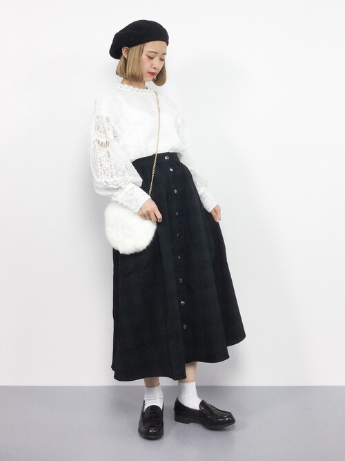 #フェミニンカジュアル