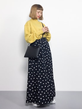 「青文字系」｜チョコビさん（レディース・154cm）の秋コーディネート