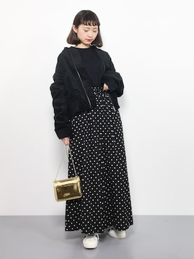 「CLEARIMPRESSION （クリアインプレッション）のアイテム」を使った、チョコビさん（レディース・154cm）の秋コーディネート