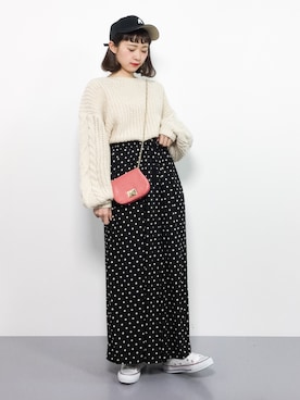 「CLEARIMPRESSION （クリアインプレッション）のアイテム」を使った、チョコビさん（レディース・154cm）の秋コーディネート