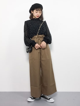 チョコビさん（レディース・154cm）の冬コーディネート