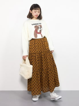 チョコビさん（レディース・154cm）の冬コーディネート