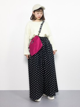 チョコビさんの「RIPSTOP LOGO SHOULDER BAG」を使ったコーディネート