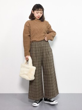 チョコビさん（レディース・154cm）の冬コーディネート