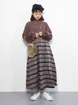 チョコビさん（レディース・154cm）の冬コーディネート