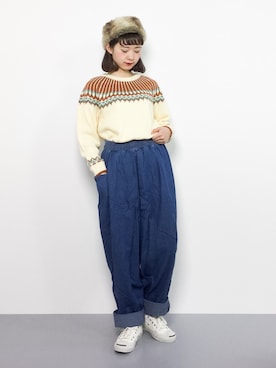 チョコビさん(レディース・154cm)の冬コーディネート