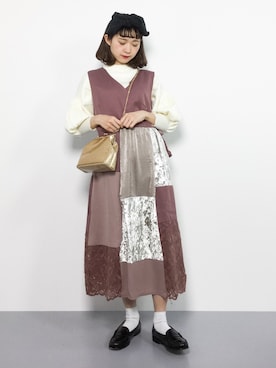 チョコビさん（レディース・154cm）の冬コーディネート