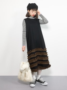 チョコビさん（レディース・154cm）の冬コーディネート