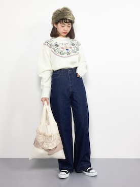 チョコビさん（レディース・154cm）の冬コーディネート