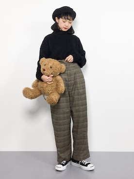 チョコビさん（レディース・154cm）の冬コーディネート