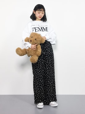 チョコビさん（レディース・154cm）の冬コーディネート