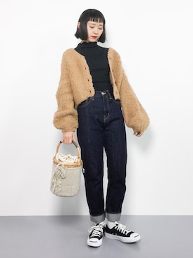 チョコビさん（レディース・154cm）の冬コーディネート