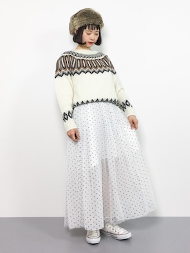 チョコビさん(レディース・154cm)の冬コーディネート