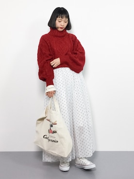 チョコビさん(レディース・154cm)の冬コーディネート