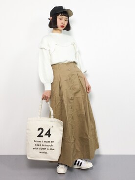 チョコビさん（レディース・154cm）の冬コーディネート