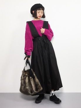 チョコビさん(レディース・154cm)の冬コーディネート