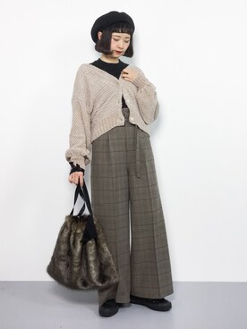 チョコビさん(レディース・154cm)の冬コーディネート