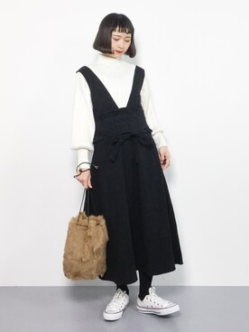 チョコビさん（レディース・154cm）の冬コーディネート