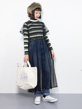 チョコビさん(レディース・154cm)の冬コーディネート