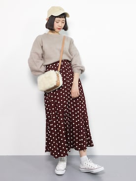 チョコビさん（レディース・154cm）の冬コーディネート