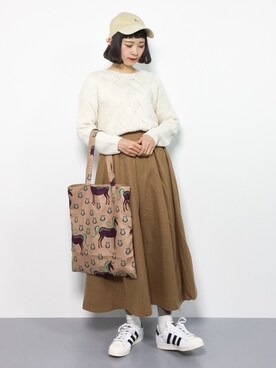 チョコビさん（レディース・154cm）の冬コーディネート