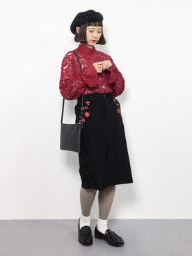 チョコビさん（レディース・154cm）の冬コーディネート