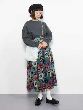 チョコビさん(レディース・154cm)の冬コーディネート