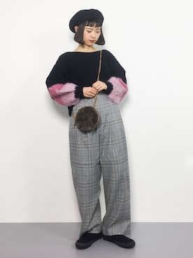 チョコビさん（レディース・154cm）の冬コーディネート