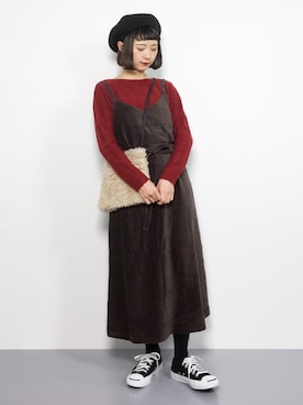 チョコビさん（レディース・154cm）の冬コーディネート