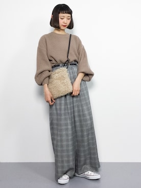 チョコビさん（レディース・154cm）の冬コーディネート