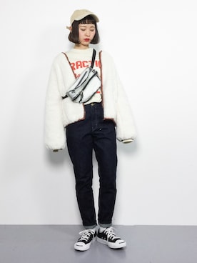 チョコビさん（レディース・154cm）の冬コーディネート