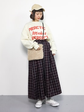 チョコビさん（レディース・154cm）の冬コーディネート