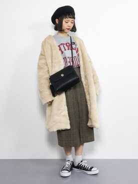 チョコビさん(レディース・154cm)の冬コーディネート