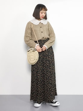 チョコビさん(レディース・154cm)の冬コーディネート