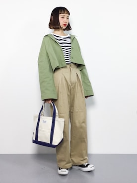 チョコビさん(レディース・154cm)の春コーディネート