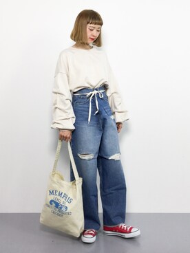 チョコビさん（レディース・154cm）の春コーディネート