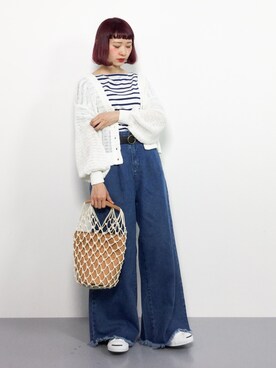 チョコビさん(レディース・154cm)の春コーディネート